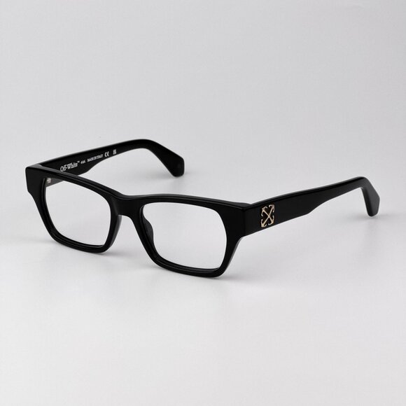 Off-White STYLE 7E Men Eyeglasses Black Square Frame | Model OERJ07E 1000 - Picture 6 of 9